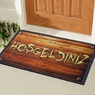 Hoşgeldiniz Yazılı Kauçuk Kapı Önü Paspası