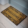 Welcome Yazılı Kauçuk Kapı Önü Paspası