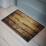 Ahşap Desenli Kauçuk Kapı Önü Paspası