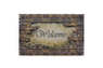 Welcome Yazılı Kauçuk Kapı Önü Paspası