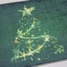 Christmas Yılbaşı Çamı Tasarımlı Dekoratif Halı Paspas