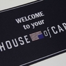 House Of Cards Baskılı Kauçuk Kapı Önü Paspası