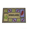 Hoşgeldiniz Yazılı Desenli  Kauçuk Kapı Önü Paspası