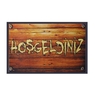 Hoşgeldiniz Yazılı Kauçuk Kapı Önü Paspası